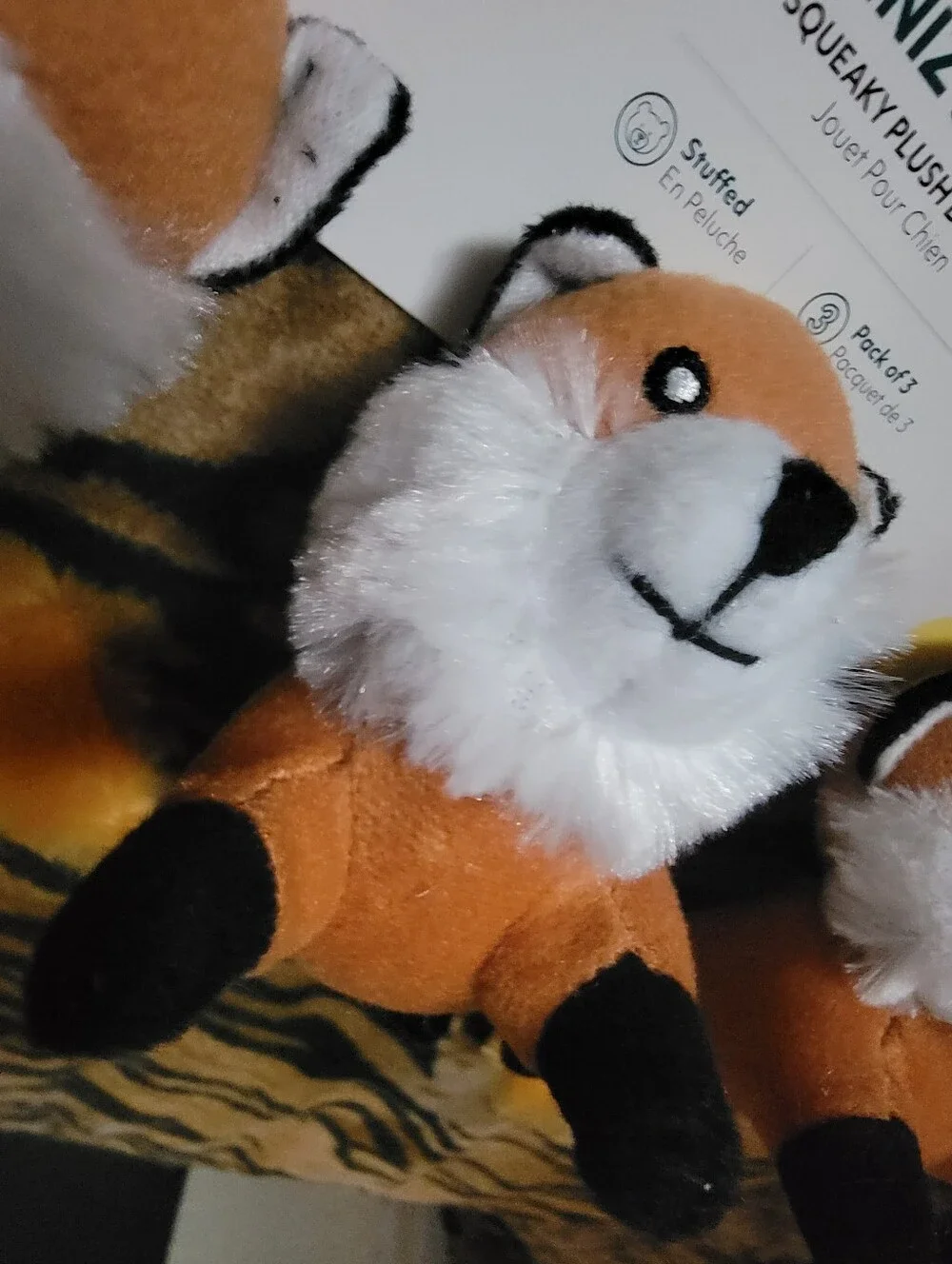 Zippy Paws Dog Mini Orange Fox Plush 3-Pack - Squeaky Xs Ea.